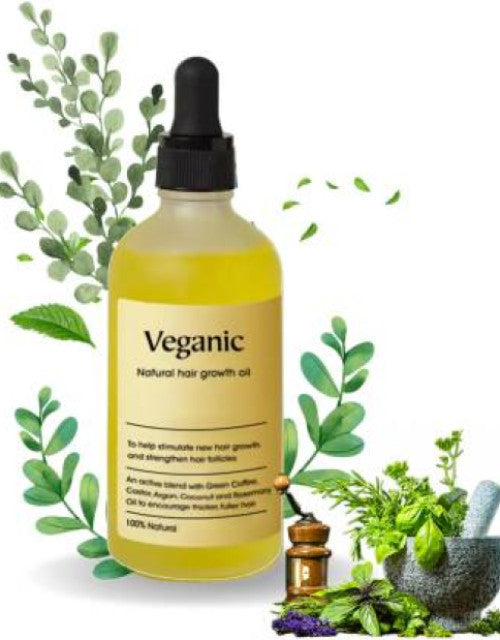 Veganic Natural Hair growth oil for Anti-Hair Fall Good Hair Oil ( Pack Of 1 )