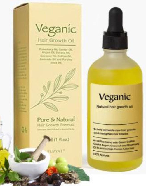 Veganic Natural Hair growth oil for Anti-Hair Fall Good Hair Oil ( Pack Of 1 )